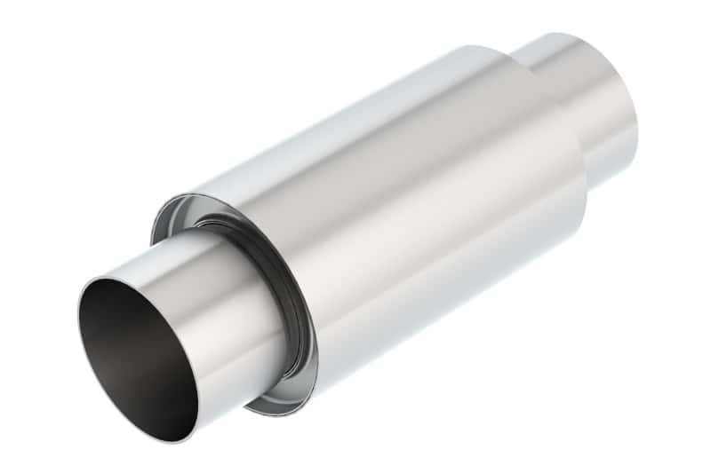 Borla — Borla 3 -1/2in In/Out x 5in Round x 8in Long XR-1 Sportsman Shorty Racing Muffler
XR-1 Sportsman Muffl
Muffler - view 3