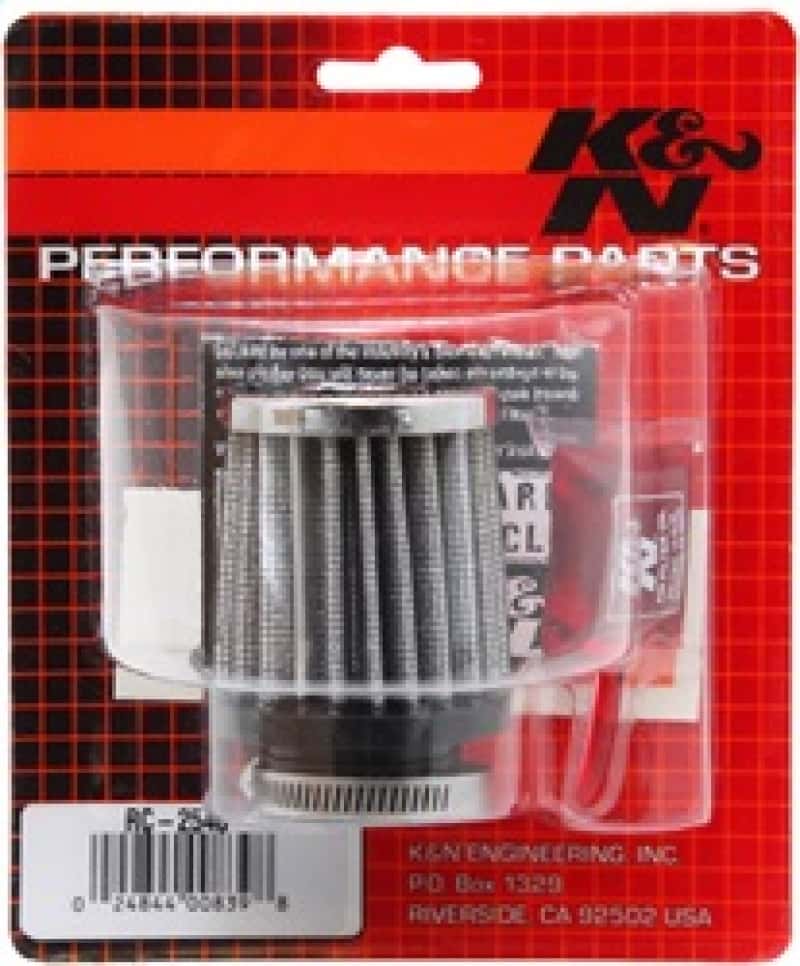 K&N Engineering — K&N Universal Chrome Filter 1 1/8 inch FLG / 2 1/4 inch Bottom / 2 inch Top / 2.5 inch Height
Universal Clamp-On A
Clamp-on Air Filter - view 6