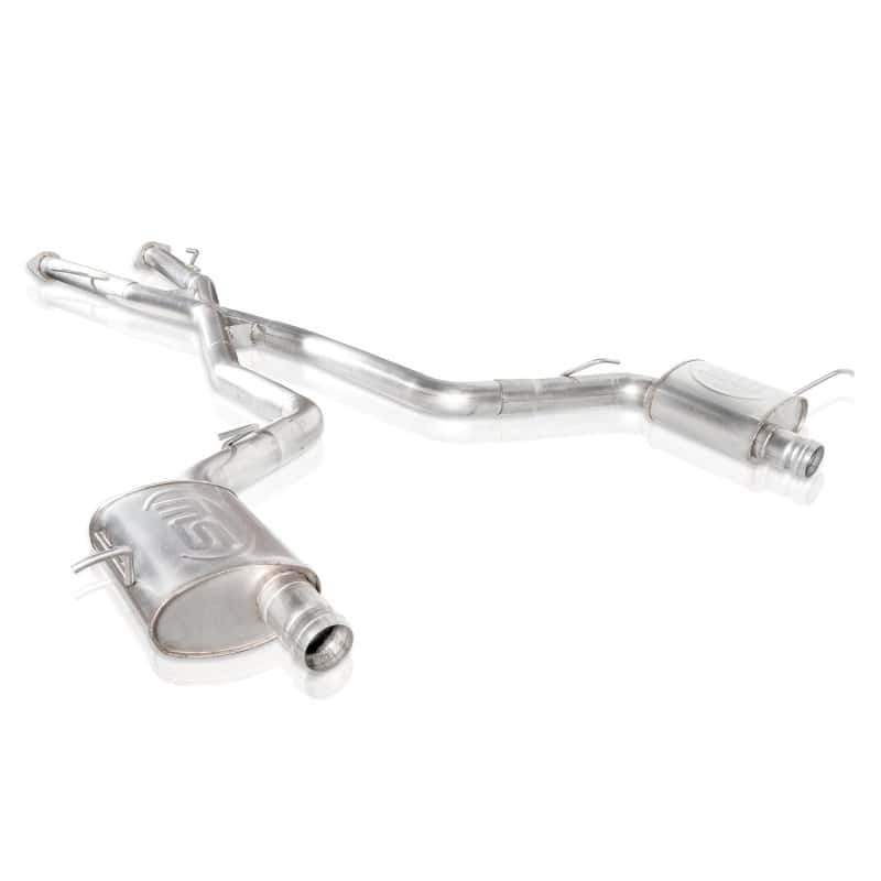 Stainless Works — Stainless Works 2018 Jeep TrackHawk 6.2L 3in Catback System X-Pipe Turbo S-Tube Muffler Stock Exit
sswJEEP1862CB-S

Exhaust System
sswJEEP1862CB - view 4