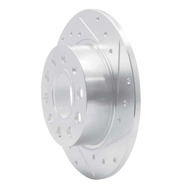 R1 Concepts — R1 10-19 Audi A3 Rear Right Drilled & Slotted Silver Brake Rotor
R1 Brake Rotor Drill - view 2