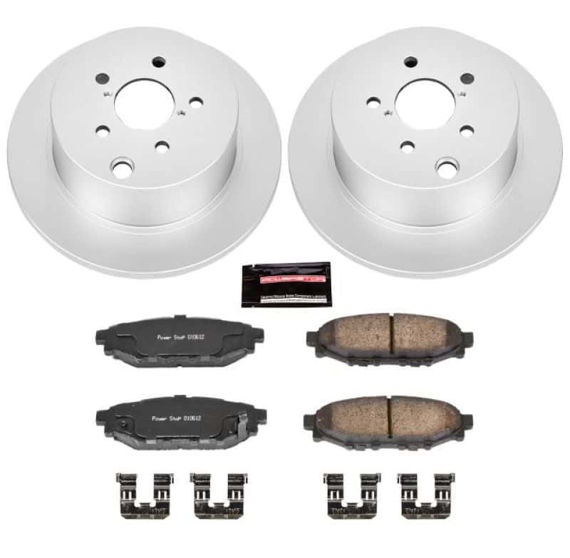 PowerStop — Power Stop 16-18 Subaru Crosstrek Rear Z17 Evolution Geomet Coated Brake Kit - view 1