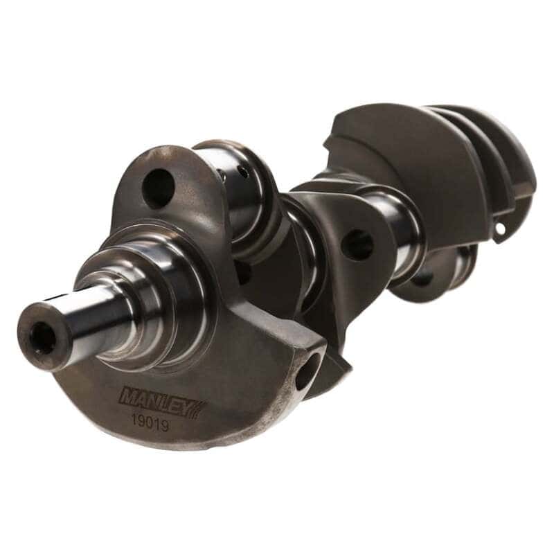 Manley Performance — Manley Chevrolet Small Block 350 4340 Forged 3.480in Stroke Pro Series Crankshaft
Crankshaft - view 2