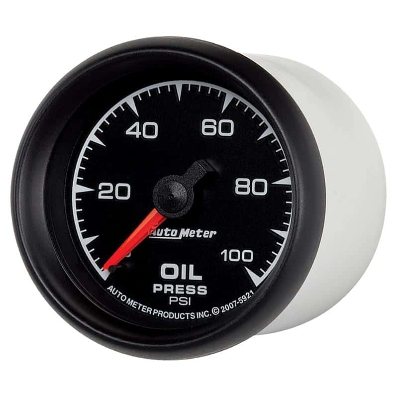 AutoMeter — Autometer ES 52mm 0-100 PSI Mechanical Oil Pressure Gauge
GA 2" OP 100PSI M ES - view 3
