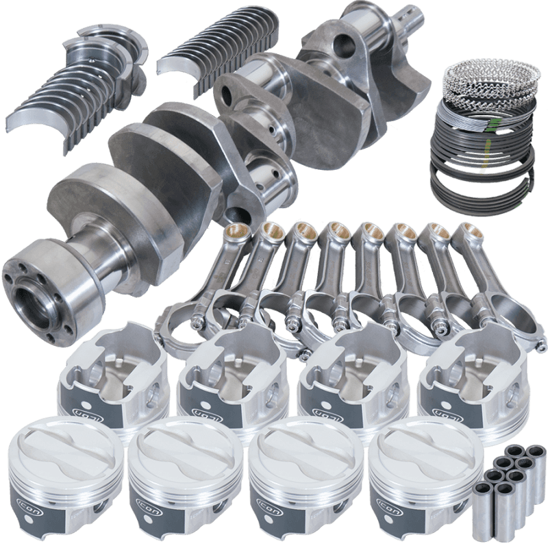 Eagle — Eagle Chevy LT1350 1Pc 3.750in Crank 5.700in I-Beam Rods -18cc 4.000in Pistons Rotating Assembly
Street & Strip Assy - view 1