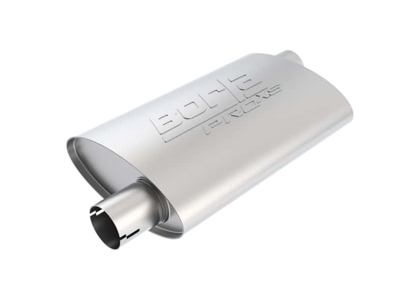 Borla — Borla Universal Pro-XS Oval 2.25in Inlet / Outlet Offset Notched Muffler
ProXS Muffler
Muffler - view 1