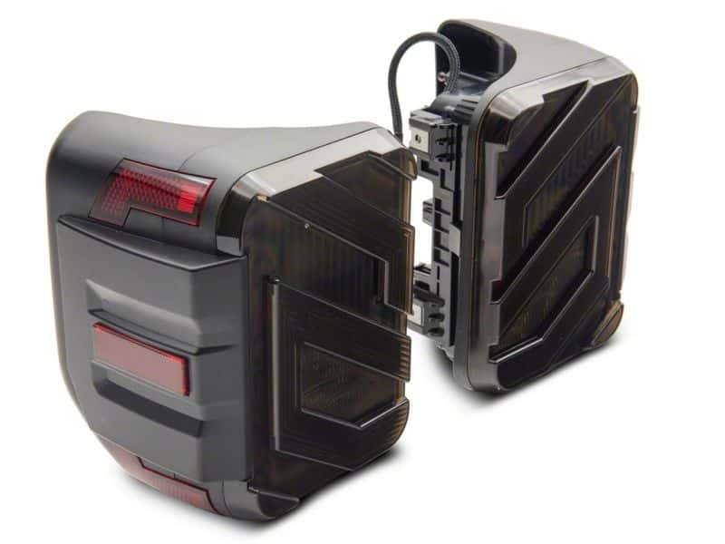 Raxiom — Raxiom 20-23 Jeep Gladiator JT Axial Series LED Tail Lights- Blk Housing (Smoked Lens)
Lights - view 2