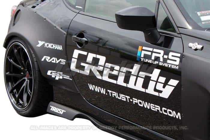 GReddy — GReddy X Rocket Bunny Rear Over-Fender & Rear Bumper Trim (2 pcs) - view 1