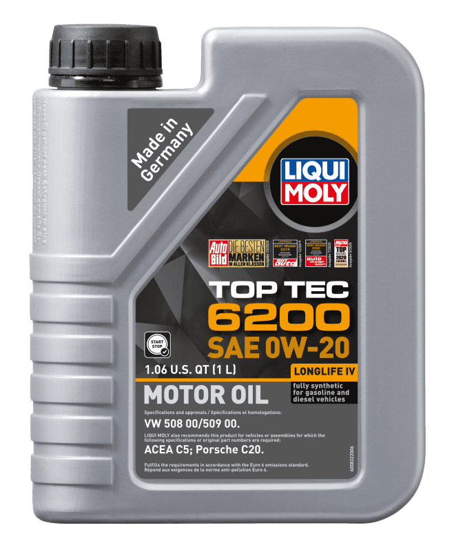 LIQUI MOLY — LIQUI MOLY 1L Top Tec 6200 Motor Oil SAE 0W20 - view 2