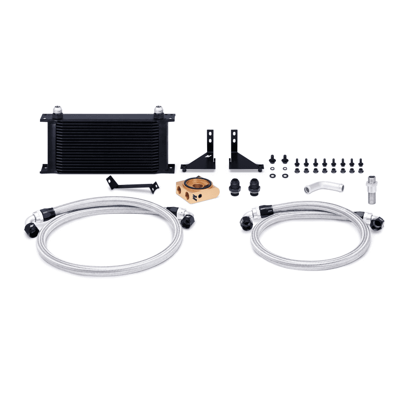 Mishimoto — Mishimoto 14-16 Ford Fiesta ST Thermostatic Oil Cooler Kit - Black - view 1