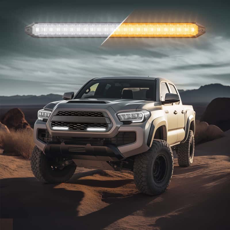 XKGLOW — XK Glow 9In Switchback Grill Lights with Start-up Animation & Sequential Turn Signals - view 1
