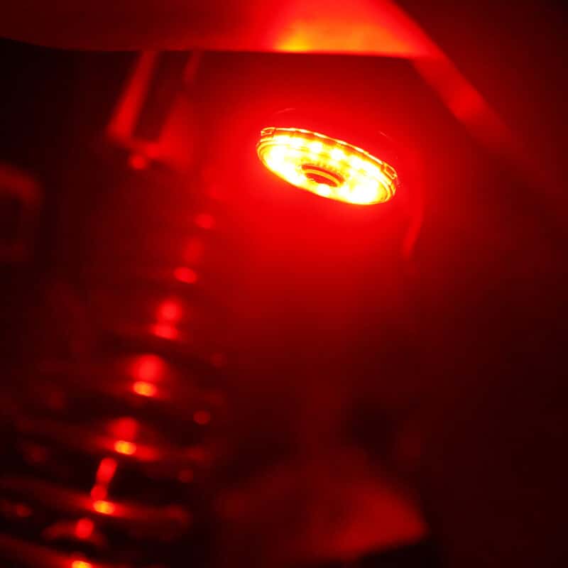 KC HiLiTES — KC HiLiTES Cyclone V2 LED - Replacement Lens - Red - 6-PK - view 2