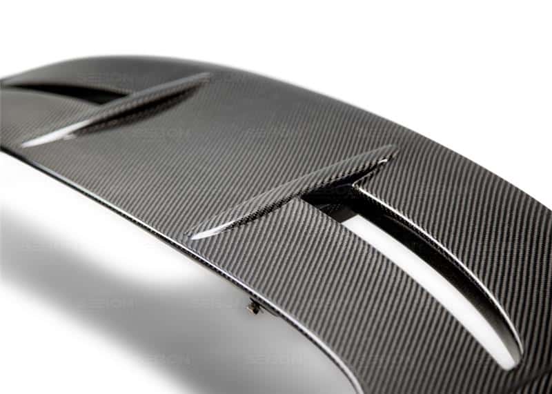 Seibon — Seibon 11-15 Ford Fiesta (Hatchback) ST-Style Carbon Fiber Rear Spoiler - view 9