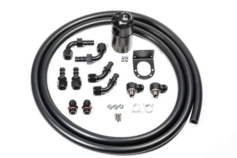 Radium Engineering — Radium Engineering Single Catch Can 10AN Kit Fluid Lock - view 1