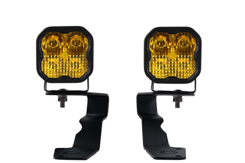 Diode Dynamics — Diode Dynamics 15-21 Subaru WRX/STi Pro SS3 LED Ditch Light Kit - Yellow Combo - view 1