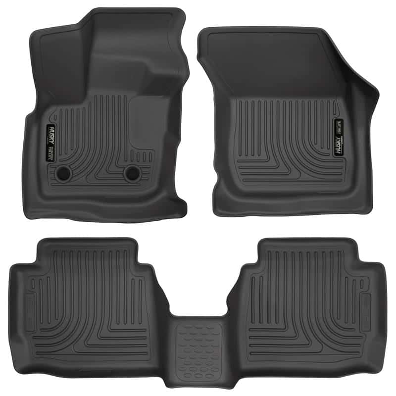 Husky Liners — Husky Liners 17 Ford Fusion / 17 Lincoln MKZ Black Front and 2nd Row Floor Liners
Floor Liners - view 2