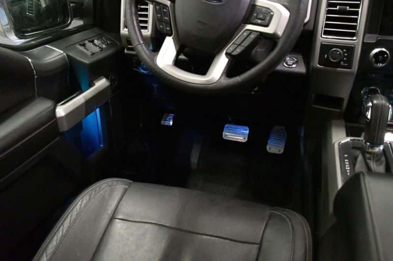 Putco — Putco 15-20 Ford F-150 (Kit) Incl Accelerator / Brake / Parking Brake Liquid Pedals - Track Design
AclBrakePedalPadSet - view 2