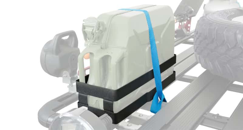 Rhino-Rack — Rhino-Rack Horizontal Jerry Can Holder (Pioneer/Alloy Tray) - view 1
