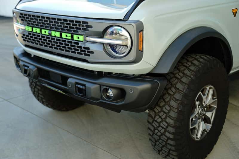 DV8 Offroad — DV8 Offroad 2021 Ford Bronco Capable Bumper Slanted Front License Plate Mount
License Plate Mount - view 11