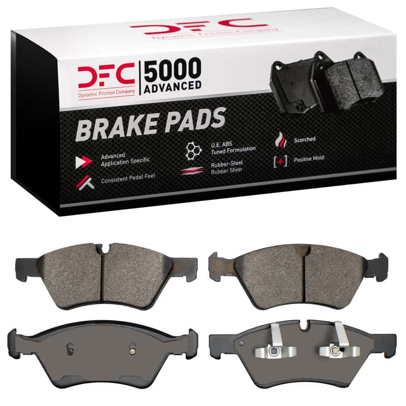 DFC — DFC 05-12 Mercedes-Benz GL550 Front 5000 Advanced Low Metallic Brake Pads
DFC Brake Pad Set - view 1