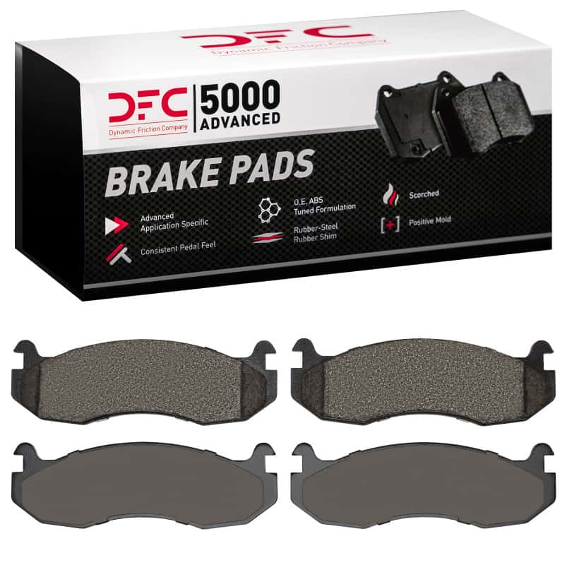 DFC — DFC 96-06 Hummer H1 Front 5000 Advanced Semi Metallic Brake Pads
DFC Brake Pad Set - view 1