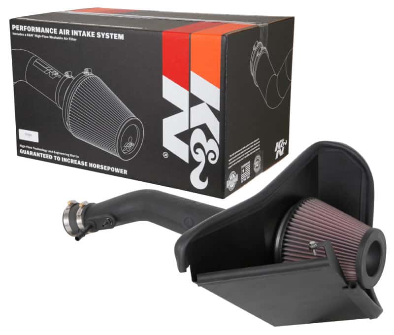K&N Engineering — K&N 63 Series AirCharger Performance Intake 17-18 Ford Edge L4-2.0L F/I
Performance Air Inta
Air Intake System - view 6
