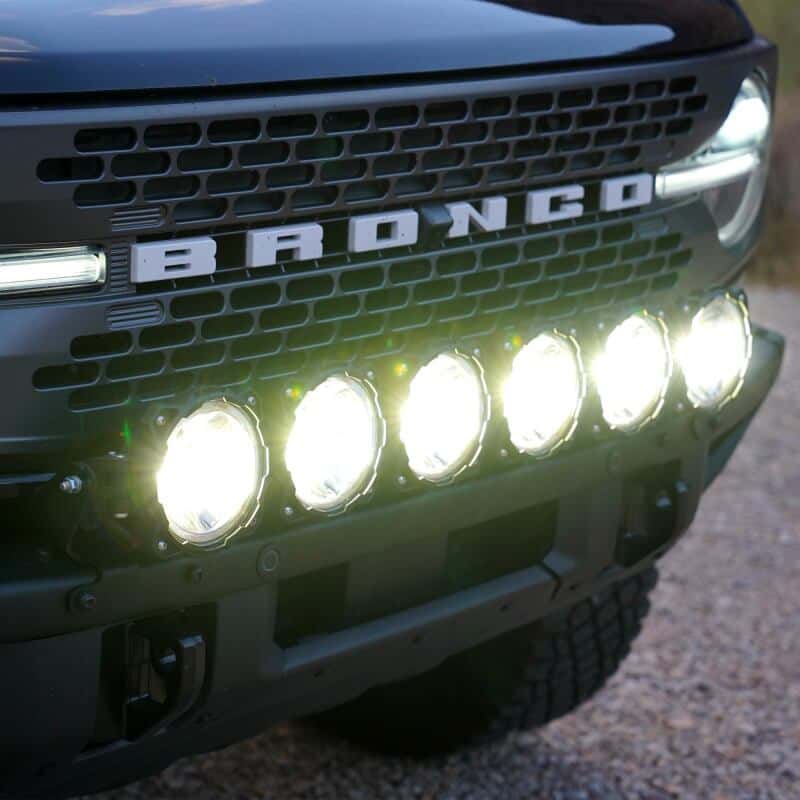 KC HiLiTES — KC HiLiTES 21+ Ford Bronco 39in. Gravity LED Pro6 Light Bar Kit Front Bumper - view 20