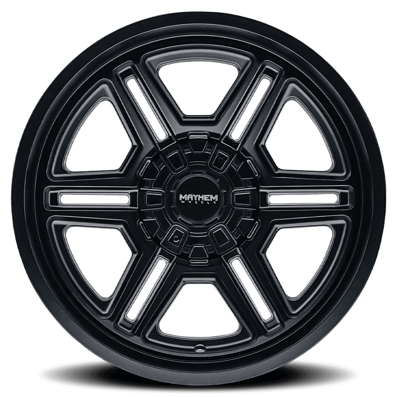 Mayhem — Mayhem 8117 Hermosa 20x10 / 8x170 BP / -25mm Offset / 125.2mm Hub Matte Black Wheel
MAYHEM 8117 - view 3