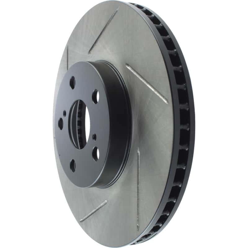Stoptech — StopTech Power Slot 01-05 Toyota Celica GT & GT-S/05-09 Scion tC Slotted Right Front Rotor
Sport Slotted Rotor
Disc Brake Rotor - view 4