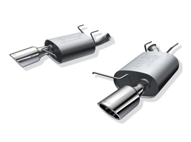 Borla — Borla 11-14 Ford Mustang 3.7L 6cyl Aggressive ATAK Exhaust (rear section only)
Axle-Back System
ExhstSysKt - view 4