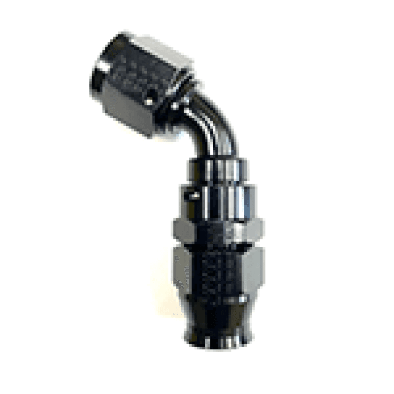 Fragola — Fragola -8AN Real Street x 60 Degree Hose End Black For PTFE Hose - view 1