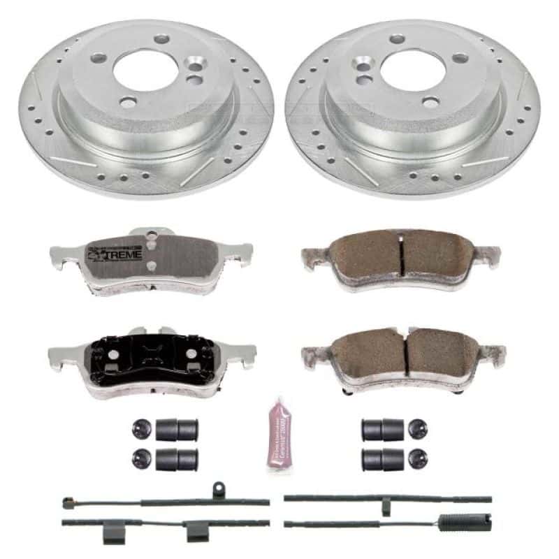 PowerStop — Power Stop 02-06 Mini Cooper Rear Z26 Street Warrior Brake Kit - view 1