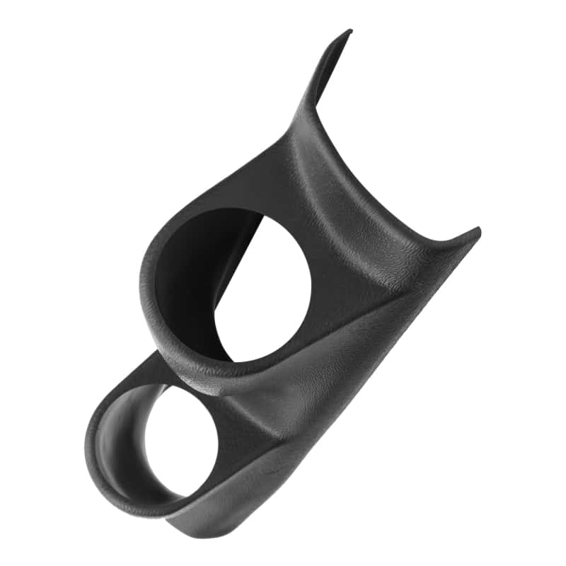 AutoMeter — Autometer 89-92 Toyota Supra Black Right Hand Dual Pod
2-1/16" DUAL POD, SU - view 2