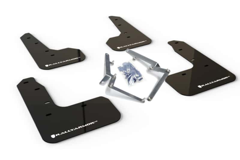 Rally Armor — Rally Armor 17-21 Honda Civic Sport/Sport Touring Black UR Mud Flap w/White Logo
Mud Flap - view 1