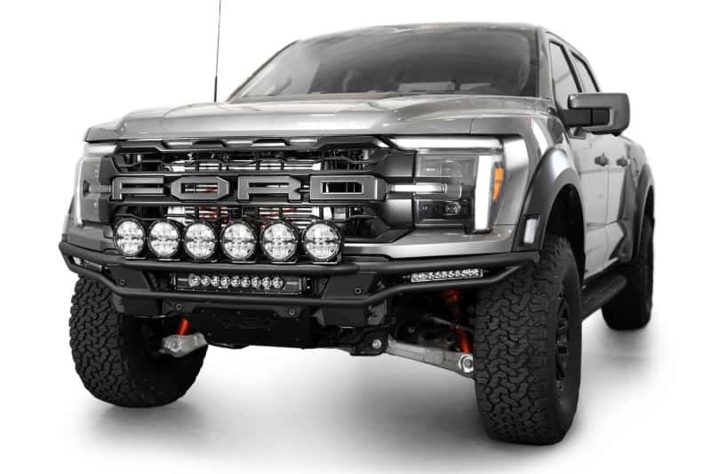 Addictive Desert Designs — Addictive Desert Designs 2021-2024 Ford F-150 Raptor Race Series Front Bumper Light Hoop
Bumper- Front - view 11