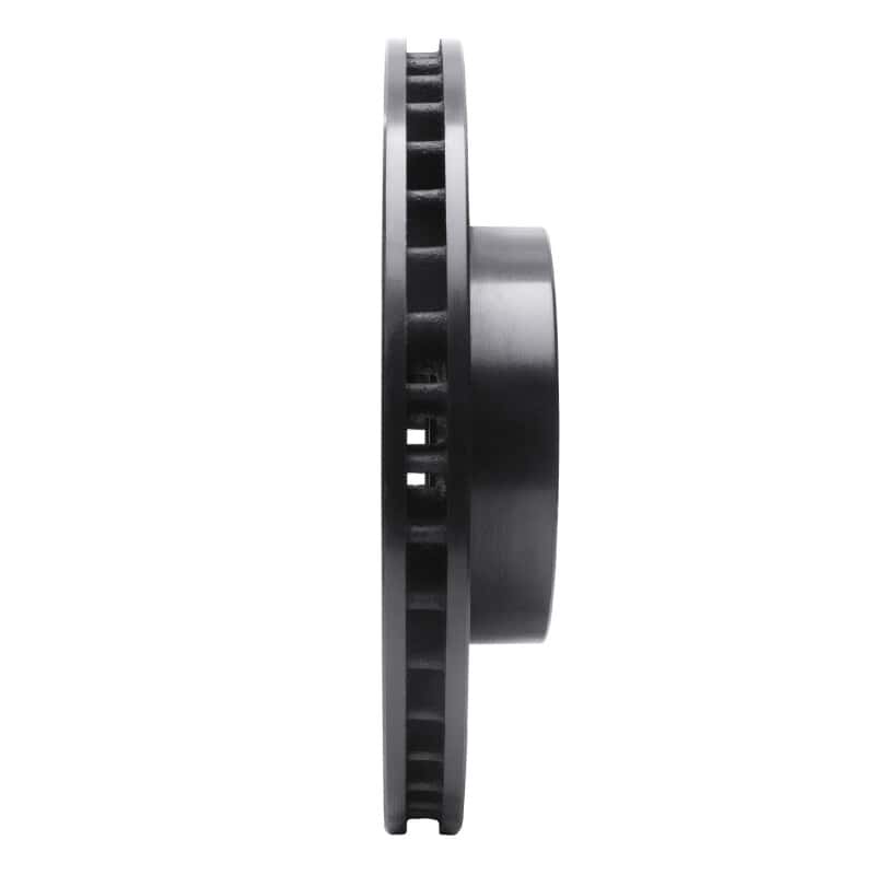 R1 Concepts — R1 91-95 Volvo 780 Front Left Drilled & Slotted Black Brake Rotor
R1 Brake Rotor Drill - view 3