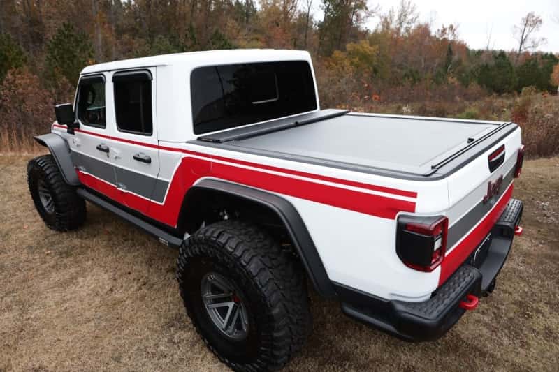 Rugged Ridge — Rugged Ridge Armis Retractable Locking Bed Cover w/o Trail Rails 20-21 Jeep Gladiator JT
Tonneau Cover
OFFROAD_TOPS - view 2