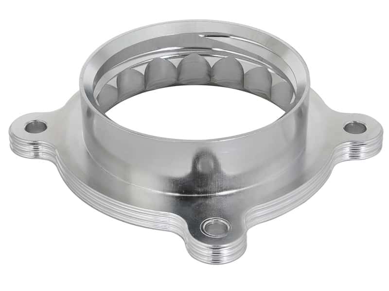 aFe — aFe Silver Bullet Throttle Body Spacer 10-18 Toyota FJ Cruiser V6 4.0L
Throttle Body Spacer - view 2