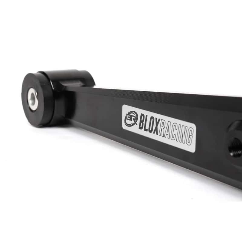 BLOX Racing — BLOX Racing V2 Billet Rear Lower Control Arms Poly Bushings 96-00 Honda Civic - Black - view 3