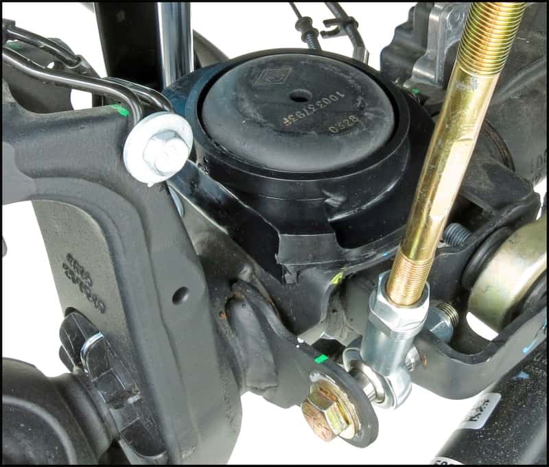 RockJock — RockJock JL Front Coil Spring Isolator Front Urethane
Axle Isolator - view 2