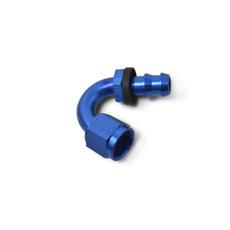 Russell — Russell Performance -6 AN Twist-Lok 150 Degree Hose End (9/16in Radius)
Hose Fitting - view 5