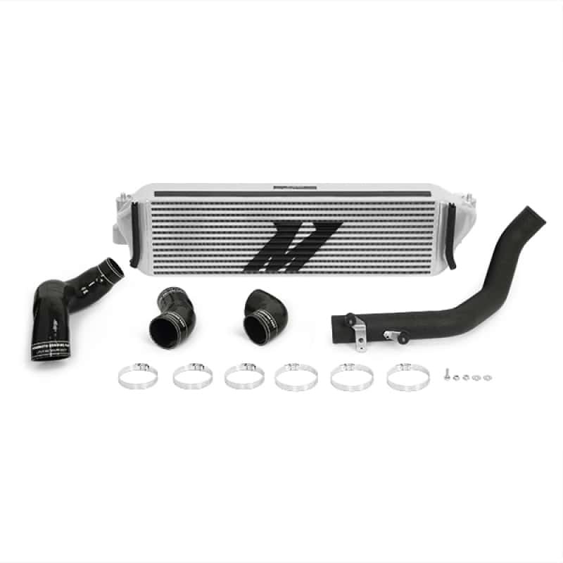 Mishimoto — Mishimoto 2017+ Honda Civic Type R Performance Intercooler Kit - Silver Core Black Piping - view 2