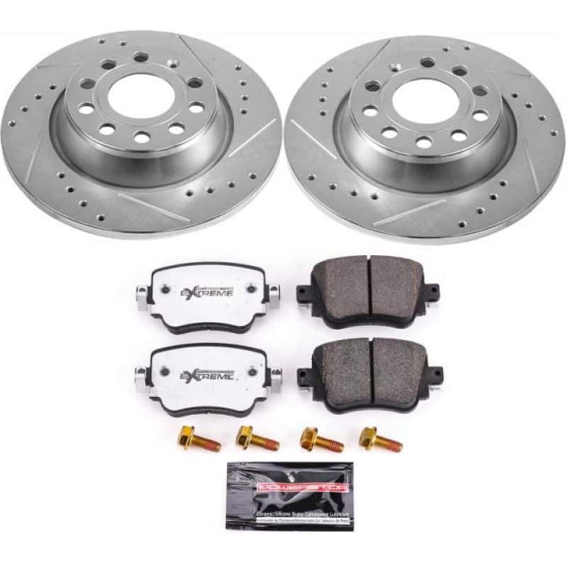 PowerStop — Power Stop 16-18 Audi Q3 Rear Z26 Street Warrior Brake Kit - view 1