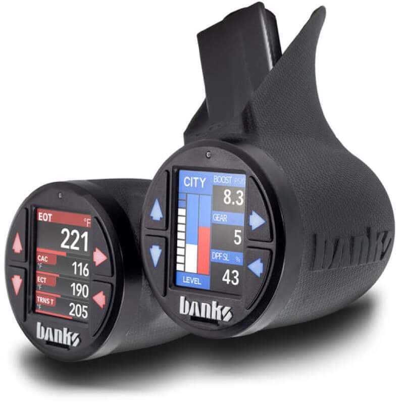 Banks Power — Banks Gauge Pod Kit 2023-2024 Ford F250-450 & 2021-24 F150  iDash Stealth Pod Mount - Dual Gauge
Stealth Pod Mounts - view 2