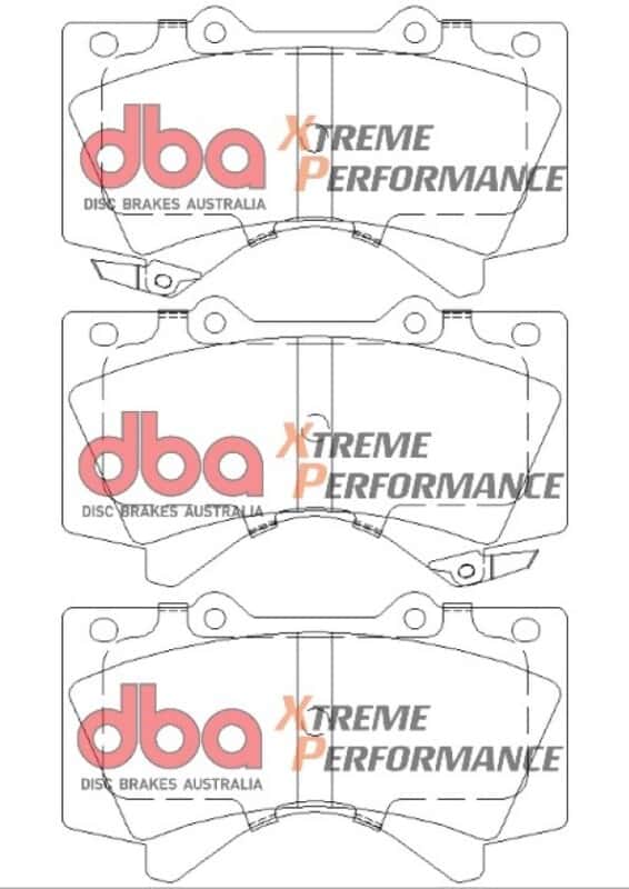DBA — DBA 2015 Toyota Tundra XP650 Front Brake Pads
Brake Pad - view 2