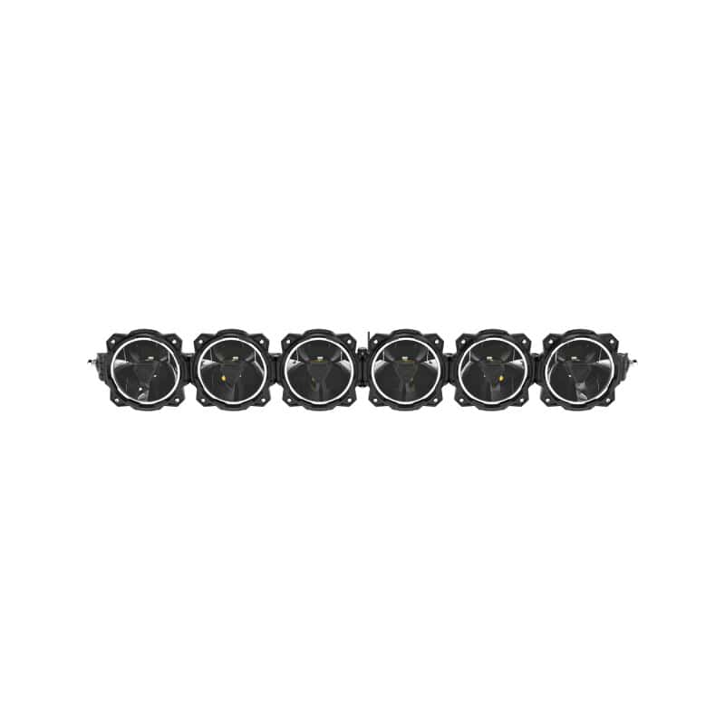 KC HiLiTES — KC HiLiTES Gravity Titan LED Light Bar for Bronco Bumper - 39in. (6-Light) - view 3