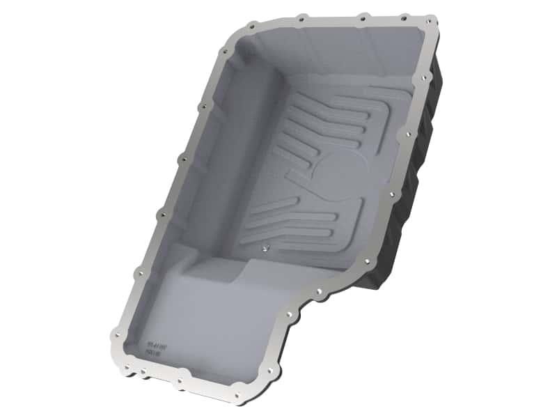 aFe — aFe 20-21 Ford Truck w/ 10R140 Transmission Pan Black POWER Street Series w/ Machined Fins
Transmission Pan - view 6