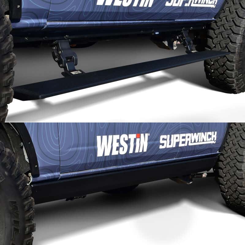 Westin — Westin 21-26 Ford Bronco 4dr (Excl. Bronco Sport) Pro-e Running Boards - Tex. Blk
Running Boards - view 12