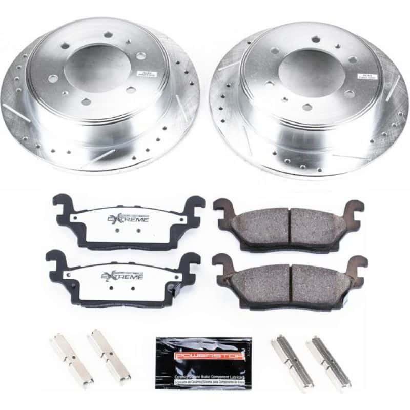 PowerStop — Power Stop 06-10 Hummer H3 Rear Z36 Truck & Tow Brake Kit - view 1