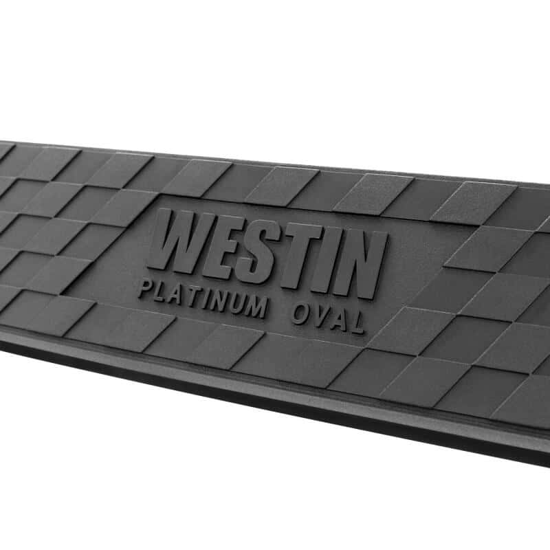 Westin — Westin 19-22 Chev/GMC Silverado/Sierra 1500 DC (No 2019 Ltd) Platinum 4 Oval Nerf Step Bars - Blk
Nerf/Step Bar - view 5