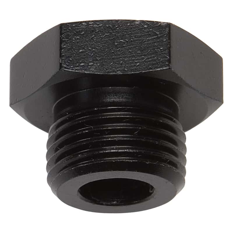Russell — Russell Performance -8 AN Straight Thread Plug (Black)
Adapter Fitting - view 2